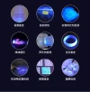 Purple light flashlight Specification image